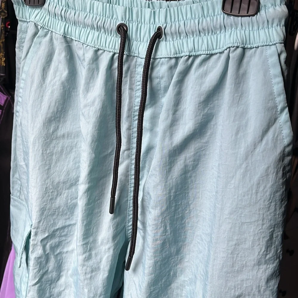 Criminal damage - baby blue track pants  size M• - Picture 5 of 5